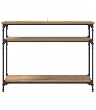 vidaXL Console Table Artisan Oak 100 x 29 x 75 cm Engineered Wood
