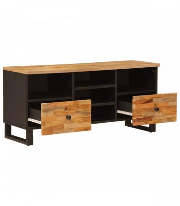vidaXL TV Cabinet Corona Brown 100 x 33 x 46 cm Solid Mango Wood