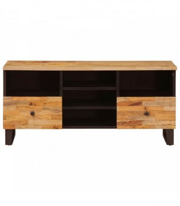 vidaXL TV Cabinet Corona Brown 100 x 33 x 46 cm Solid Mango Wood
