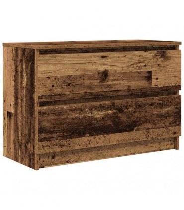 vidaXL TV Cabinet Old Wood 80x35x54 cm Engineered Wood
