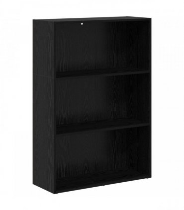 vidaXL Bookshelf Black Oak 80 x 30 x 114 cm Engineered Wood