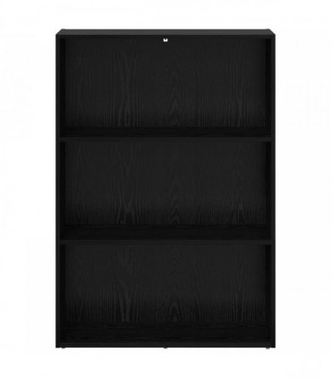 vidaXL Bookshelf Black Oak 80 x 30 x 114 cm Engineered Wood