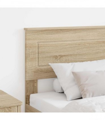 vidaXL Headboard Sonoma Oak Engineered wood
