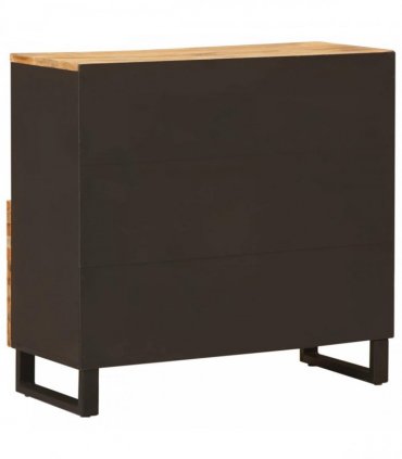 vidaXL Side Cabinet Brown 80 x 33 x 75 cm Solid Mango Wood