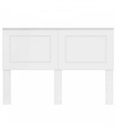 vidaXL Headboard Gloss White 100 cm Engineered Wood