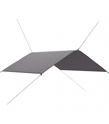 vidaXL Outdoor Tarp 4x4 m Grey