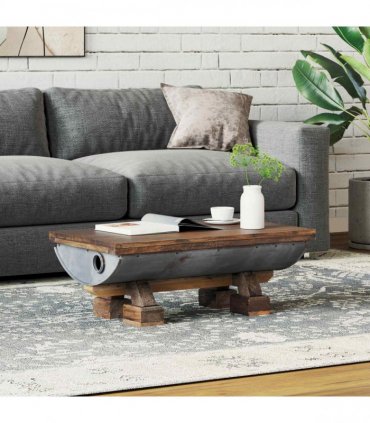 vidaXL Coffee Table Natural 90 x 50 x 35 cm Wood