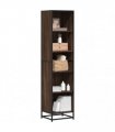 vidaXL Book Cabinet Brown Oak 40x35x170.5 cm Engineered Wood