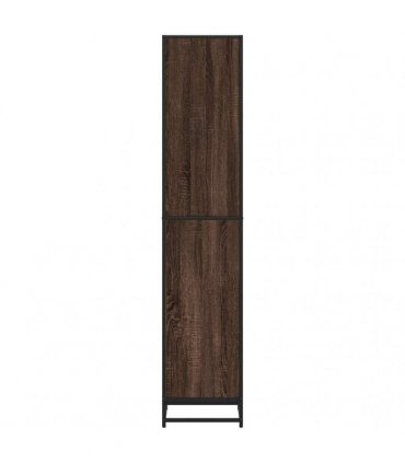 vidaXL Book Cabinet Brown Oak 40x35x170.5 cm Engineered Wood