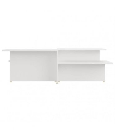 vidaXL Coffee Table | Set of 2 | White | Chipboard | Coffee Table | Rectangular