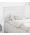 vidaXL Headboard Gloss White Engineered wood