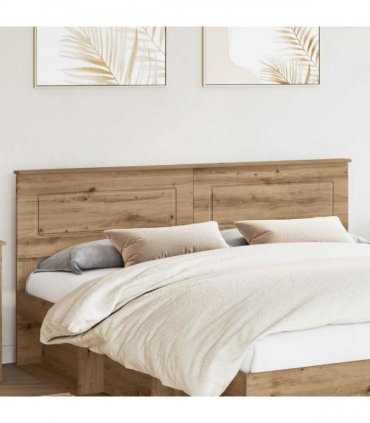 vidaXL Headboard Artisan Oak Engineered wood