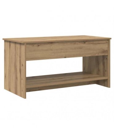 vidaXL Coffee Table Artisan Oak 80 x 50.5 x 41.5 cm Engineered Wood