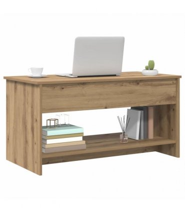 vidaXL Coffee Table Artisan Oak 80 x 50.5 x 41.5 cm Engineered Wood