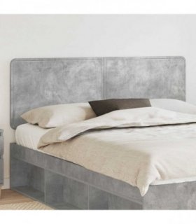 vidaXL Headboard Concrete Grey Engineered wood