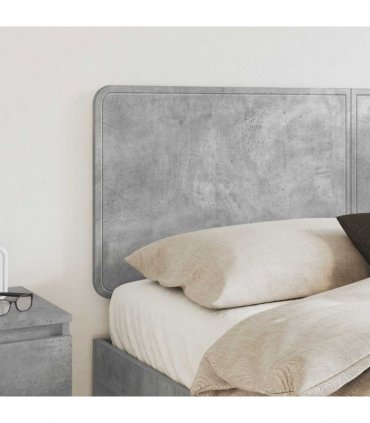 vidaXL Headboard Concrete Grey Engineered wood