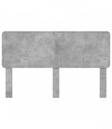 vidaXL Headboard Concrete Grey Engineered wood