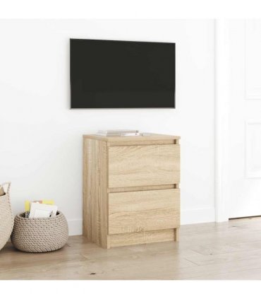 vidaXL TV Cabinet Sonoma Oak 40x35x54 cm Engineered Wood