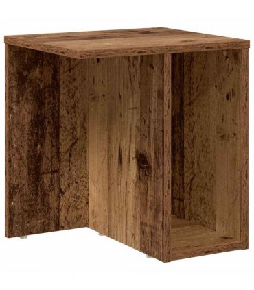 vidaXL End Table 2 pcs Old Wood 37 x 32 x 40 cm Engineered Wood
