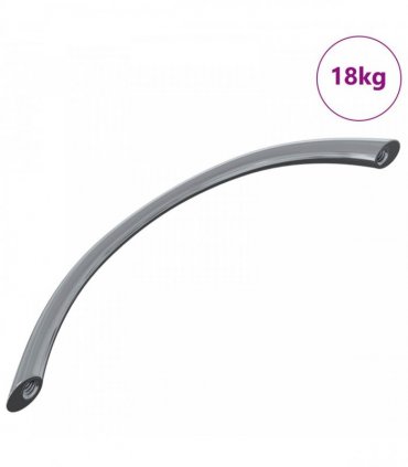vidaXL Handle 1385 pcs Silver 107 x 3.6 x 23 mm Stainless Steel