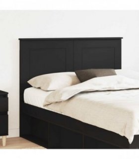 vidaXL Headboard Black Oak 100 cm Engineered Wood