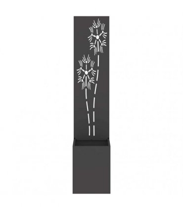 vidaXL Garden Privacy Screen Black 32 x 150 cm Cold-rolled steel