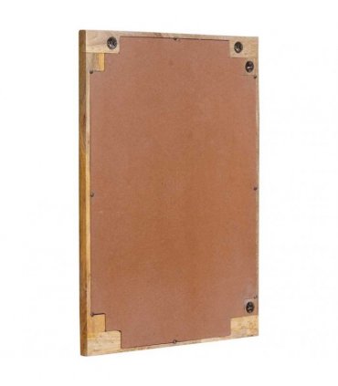 vidaXL Bathroom Mirror Brown 50 x 2.5 x 70 cm Solid Mango Wood