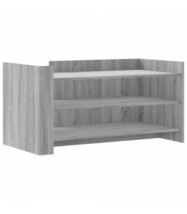 vidaXL Coffee Table Grey Sonoma 100x50x50 cm Engineered Wood