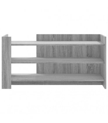 vidaXL Coffee Table Grey Sonoma 100x50x50 cm Engineered Wood