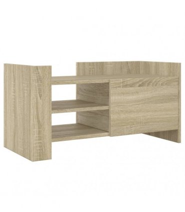 vidaXL TV Cabinet Sonoma Oak 80x35x40 cm Engineered Wood