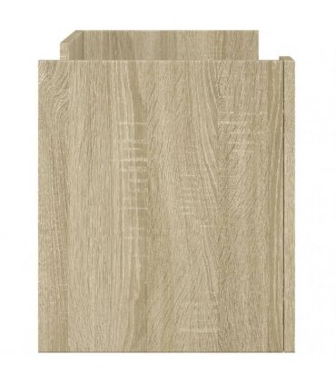 vidaXL TV Cabinet Sonoma Oak 80x35x40 cm Engineered Wood