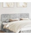 vidaXL Headboard Concrete Grey Engineered wood