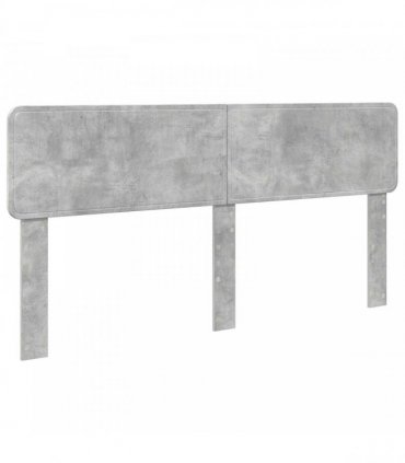 vidaXL Headboard Concrete Grey Engineered wood