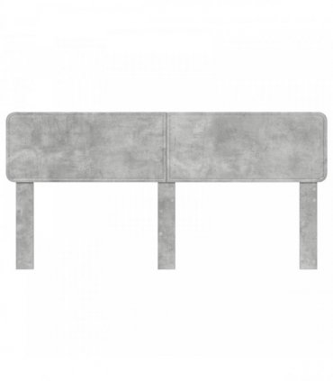 vidaXL Headboard Concrete Grey Engineered wood