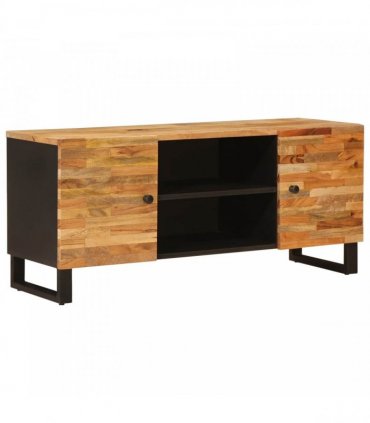 vidaXL TV Cabinet with Storage Brown 105 x 33 x 46 cm Solid Mango Wood