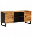 vidaXL TV Cabinet with Storage Brown 105 x 33 x 46 cm Solid Mango Wood