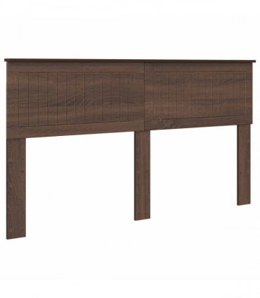 vidaXL Headboard Brown Oak Engineered wood