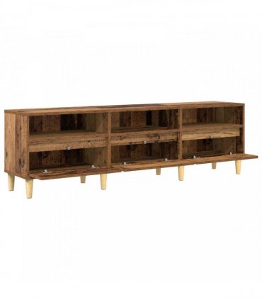 vidaXL TV Cabinet Old Wood 150 x 30 x 45 cm Engineered Wood