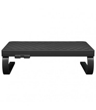 vidaXL Monitor Stand Black 37x28x11.5 cm