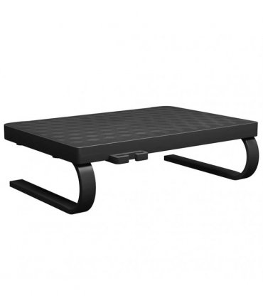 vidaXL Monitor Stand Black 37x28x11.5 cm