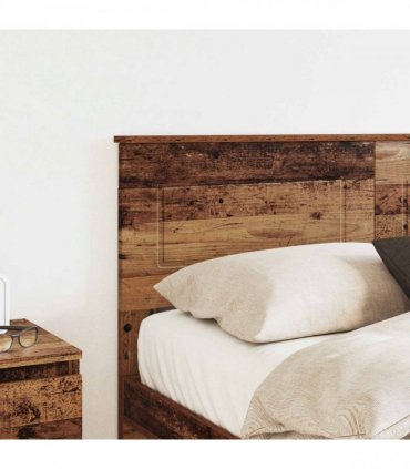 vidaXL Headboard Old Wood Engineered wood