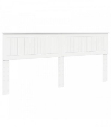 vidaXL Headboard White Engineered wood
