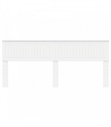 vidaXL Headboard White Engineered wood