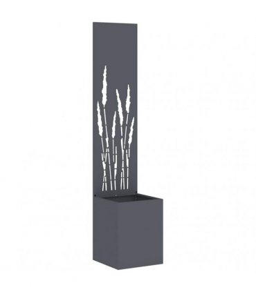 vidaXL Garden Privacy Screen Anthracite 32 x 150 cm Cold-rolled steel