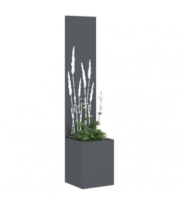 vidaXL Garden Privacy Screen Anthracite 32 x 150 cm Cold-rolled steel