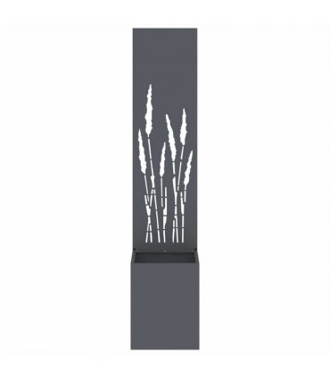 vidaXL Garden Privacy Screen Anthracite 32 x 150 cm Cold-rolled steel