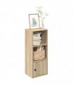 vidaXL Bookcase Sonoma Oak 31x24x77 cm Engineered Wood