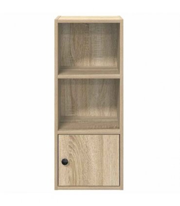 vidaXL Bookcase Sonoma Oak 31x24x77 cm Engineered Wood