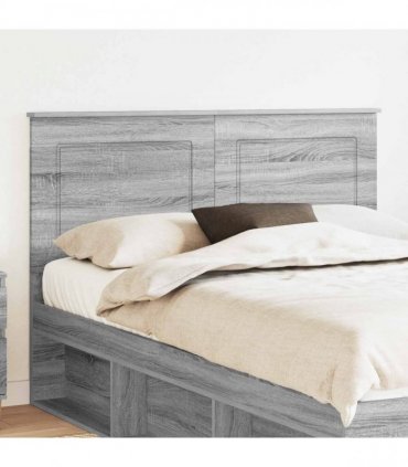 vidaXL Headboard Grey Sonoma 100 cm Engineered Wood
