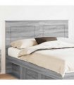vidaXL Headboard Grey Sonoma 100 cm Engineered Wood